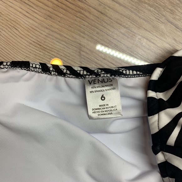 NWT Zebra Print Scoop Front Bikini Bottoms - Picture 6 of 8